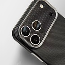 Apple iPhone 17 Pro Max Uyumlu Kılıf M-Safe Şarj Özellikli Zore Paris Zerre Sert PC Kapak - 1