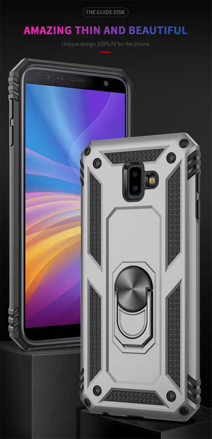Samsung Galaxy J6 Plus Uyumlu Kılıf Zore Vega Kapak - 4