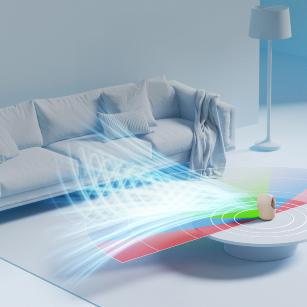 Aecooly TB01 Dijital LED Göstergeli Portatif Soğutucu Masa Fanı - 3