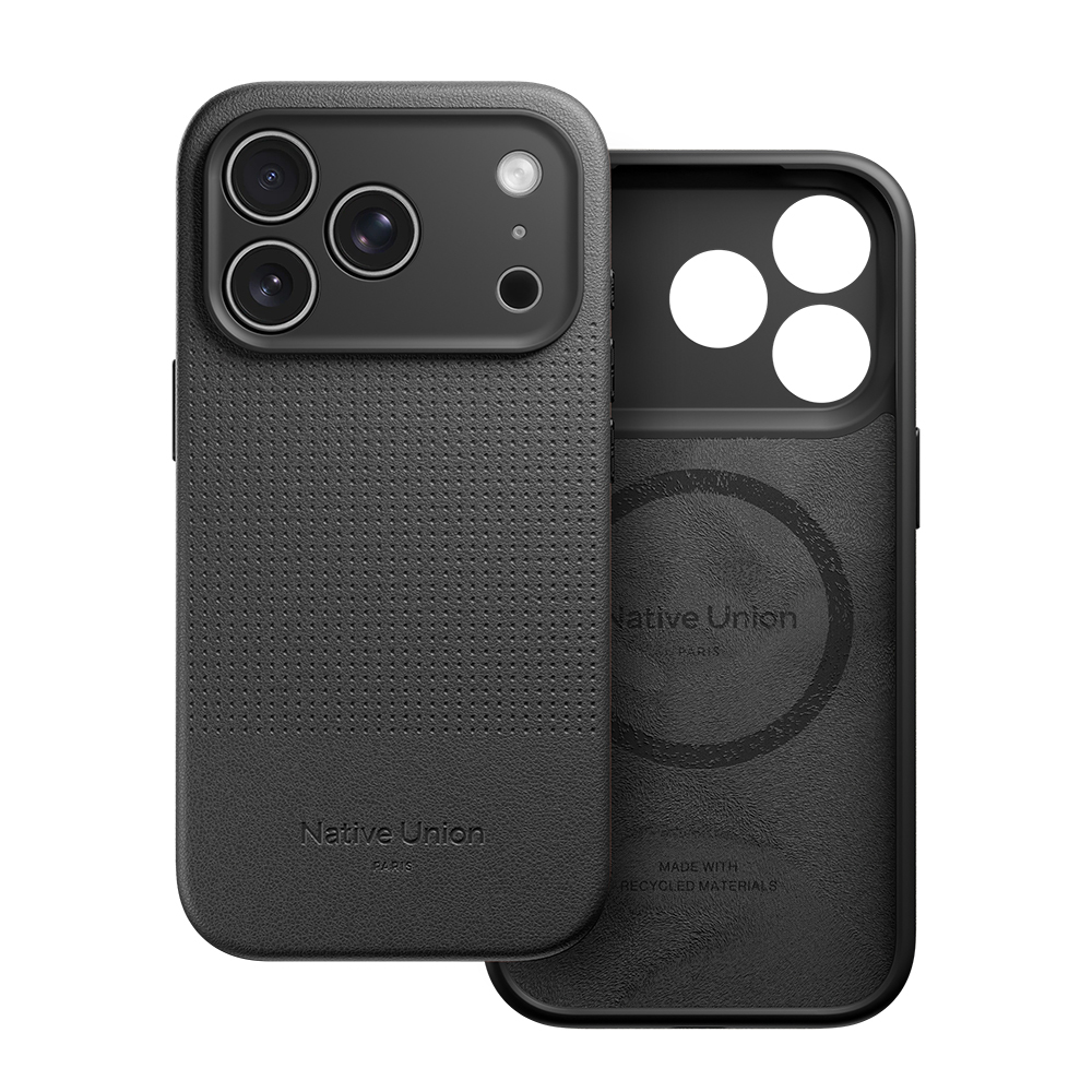 Apple iPhone 17 Pro Uyumlu Kılıf M-safe Şarj Özellikli Deri Dokulu Native Union 2025 Active Serisi Kapak - 2