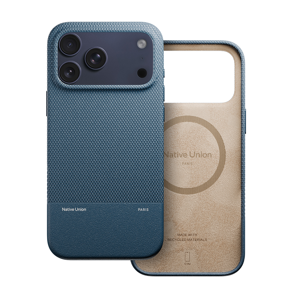 Apple iPhone 17 Pro Max Uyumlu Kılıf M-safe Şarj Özellikli Deri Dokulu Native Union RE Classic Serisi Kapak - 3
