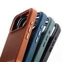 Apple iPhone 17 Pro Max Uyumlu Kılıf M-safe Şarj Özellikli Deri Dokulu Native Union RE Classic Serisi Kapak - 7