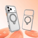 Apple iPhone 17 Pro Max Uyumlu Kılıf M-safe Şarj Özellikli Standlı Airbag Tasarımlı Mutural Air Shield Serisi Kapak - 1