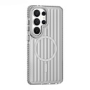 Samsung Galaxy S26 Ultra Uyumlu Kılıf M-safe Şarj Özellikli Oyuklu Tasarım Mutural Luggage Serisi Kapak - 1
