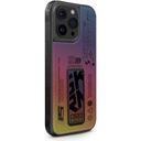 Apple iPhone 15 Pro Max Uyumlu Kılıf SkinArma Holografik Tasarımlı Standlı Deri Görünümlü Kira Kobai Kapak