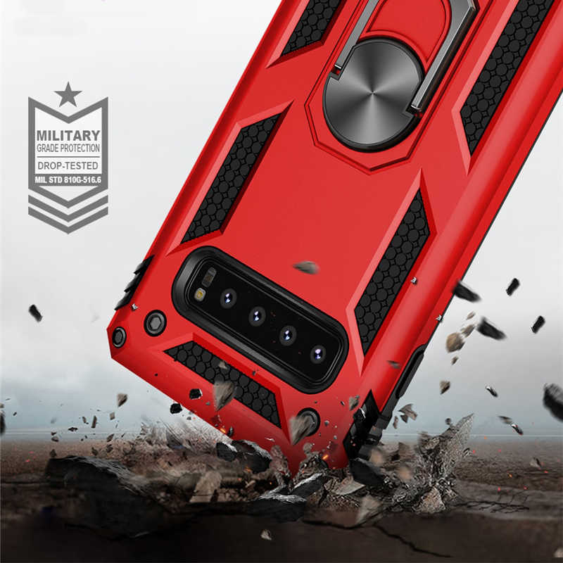 Samsung Galaxy S10 Plus Uyumlu Kılıf Zore Vega Kapak - 5