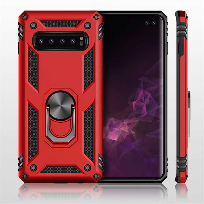 Samsung Galaxy S10 Plus Uyumlu Kılıf Zore Vega Kapak - 7