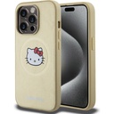 Apple iPhone 15 Pro Uyumlu Kılıf Hello Kitty Orjinal Lisanslı Magsafe Şarj Özellikli Kitty Head Deri Kapak