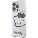 Apple iPhone 15 Pro Uyumlu Kılıf Hello Kitty Orjinal Lisanslı Yazı ve İkonik Logolu Kitty Head Kapak