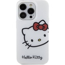 Apple iPhone 15 Pro Uyumlu Kılıf Hello Kitty Orjinal Lisanslı Yazı ve İkonik Logolu Kitty Head Kapak