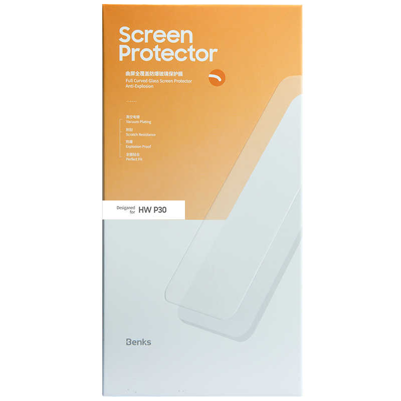 Huawei P30 Uyumlu Benks 0.3mm V Pro Ekran Koruyucu - 4