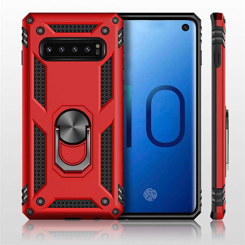 Samsung Galaxy S10 Uyumlu Kılıf Zore Vega Kapak - 7