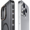Apple iPhone 15 Pro Uyumlu Kılıf Magsafe Şarj Özellikli Cam Arka Yüzey Recci Michelin Serisi Kapak