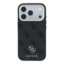 Apple iPhone 17 Pro Uyumlu Kılıf Guess Orjinal Lisanslı M-safe Şarj Özellikli Small 4G Classic Logolu Kapak - 2