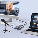 Go Des GD-6908 HDTV Ses ve Video Adaptörü USB-A/Hdmi/3.5mm/4K Ultra HD 60hz - 4