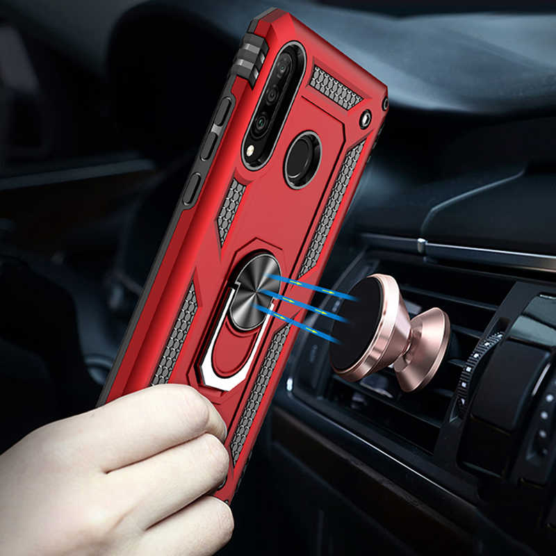 Huawei P30 Lite Uyumlu Kılıf Zore Vega Kapak - 1