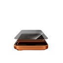 Apple iPhone 17 Pro Uyumlu Wiwu GT-034 Glass Ultra Privacy Serisi 3D Hayalet Ekran Koruyucu Cam + Kolay Uygulama Aparatı - 3