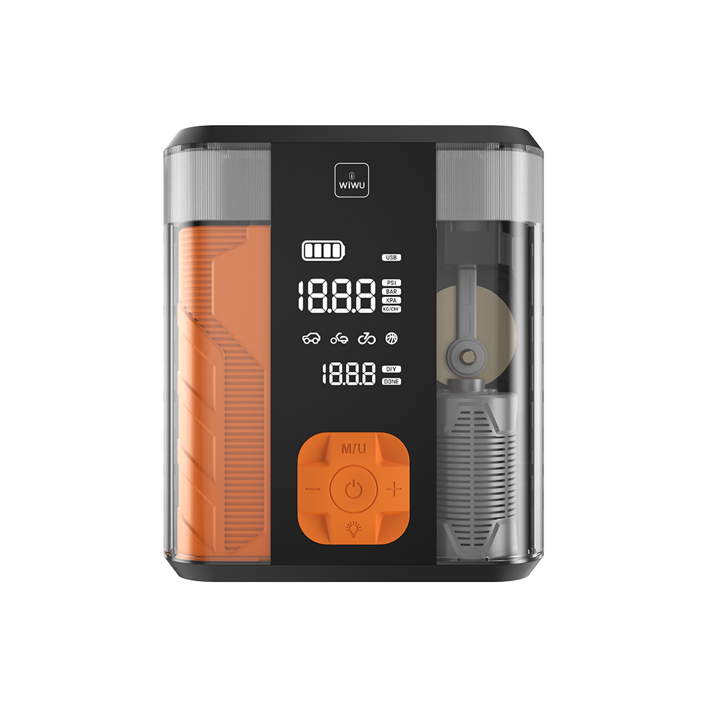 Wiwu CG201 4in1 Dijital LED Göstergeli Araç Akü Acil Durum Takviye Güç Kaynağı Powerbank 40W 8800mAh - 2