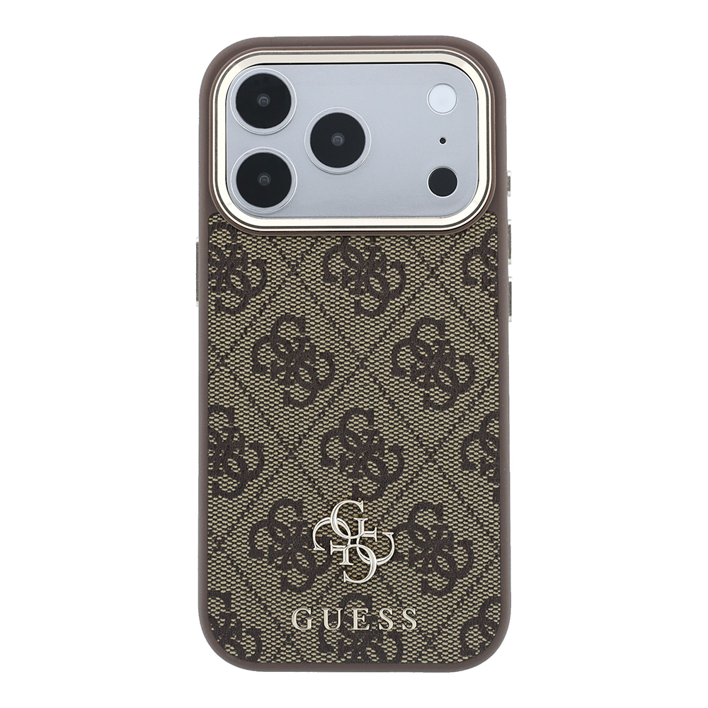 Apple iPhone 17 Pro Max Uyumlu Kılıf Guess Orjinal Lisanslı M-safe Şarj Özellikli Small 4G Classic Logolu Kapak - 2