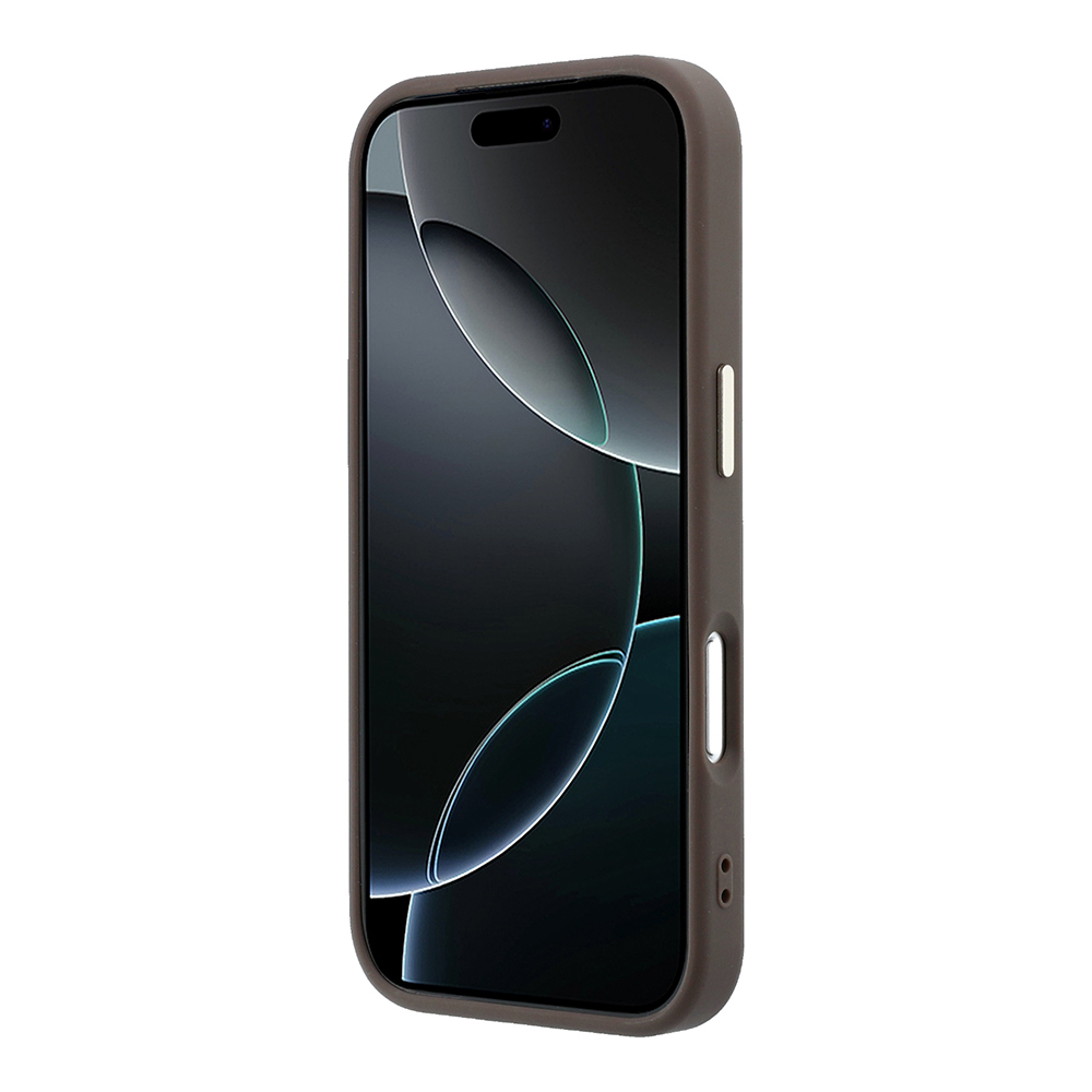 Apple iPhone 17 Pro Max Uyumlu Kılıf Guess Orjinal Lisanslı M-safe Şarj Özellikli Small 4G Classic Logolu Kapak - 4