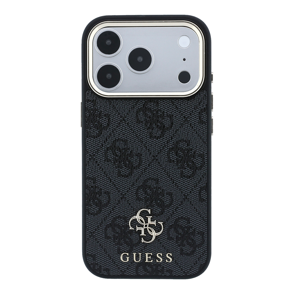 Apple iPhone 17 Pro Max Uyumlu Kılıf Guess Orjinal Lisanslı M-safe Şarj Özellikli Small 4G Classic Logolu Kapak - 2