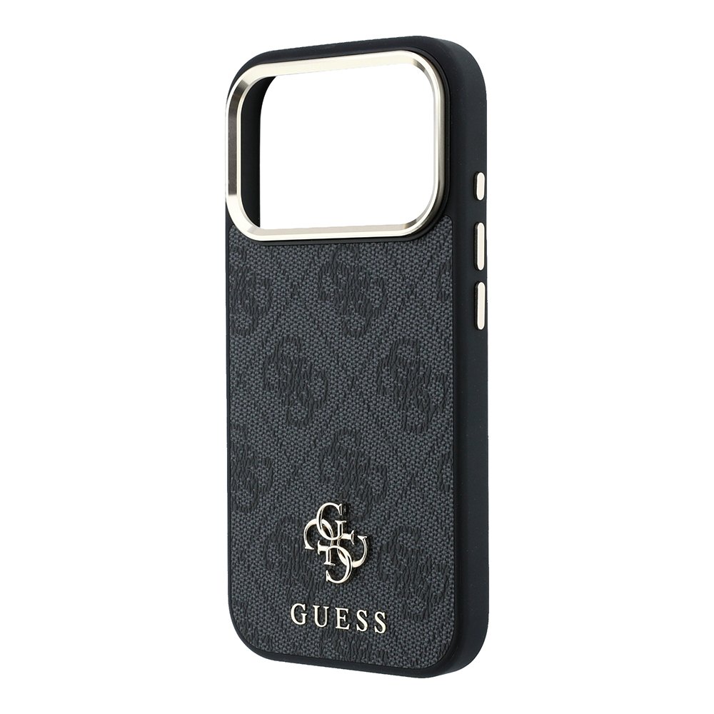 Apple iPhone 17 Pro Max Uyumlu Kılıf Guess Orjinal Lisanslı M-safe Şarj Özellikli Small 4G Classic Logolu Kapak - 5