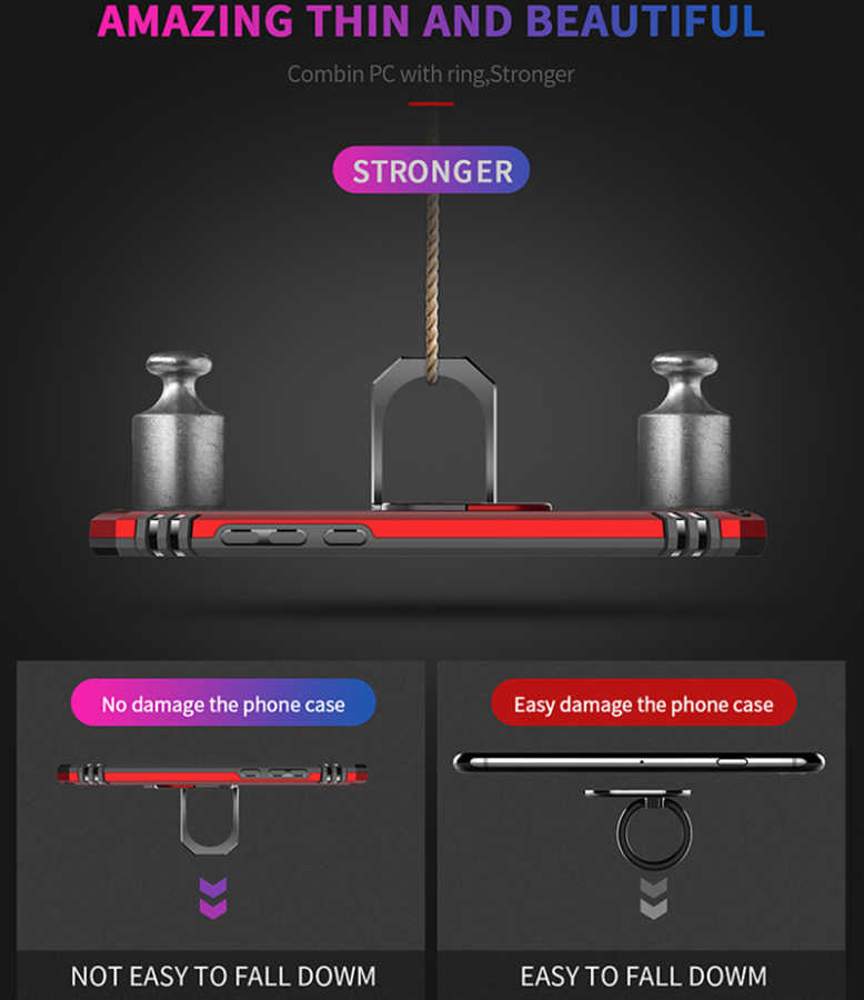 Huawei P30 Lite Uyumlu Kılıf Zore Vega Kapak - 5