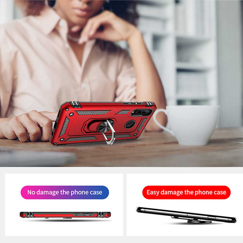 Huawei P30 Lite Uyumlu Kılıf Zore Vega Kapak - 8