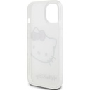 Apple iPhone 15 Uyumlu Kılıf Hello Kitty Orjinal Lisanslı Yazı ve İkonik Logolu Kitty Head Kapak