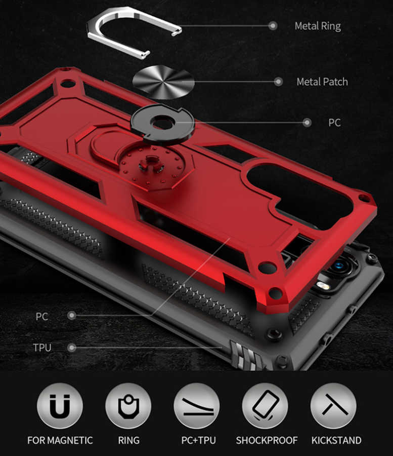 Huawei P30 Pro Uyumlu Kılıf Zore Vega Kapak - 2