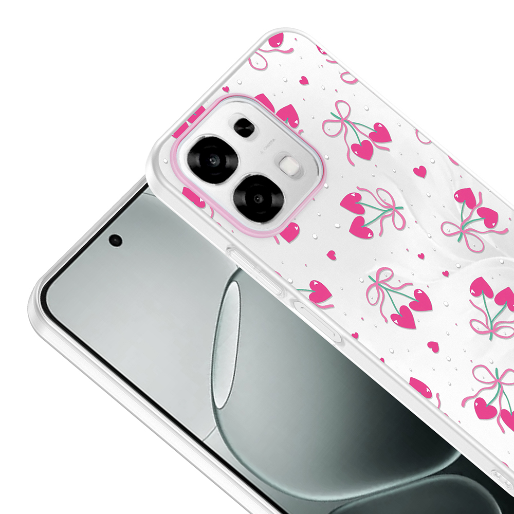 Oppo A6 Pro Uyumlu Kılıf Kamera Korumalı Desenli Zore Klip Kapak - 2