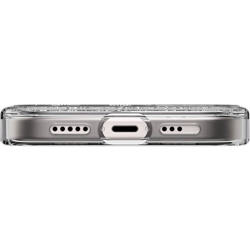 Apple iPhone 15 Uyumlu Kılıf Magsafe Şarj Özellikli Parlayan Simli Şeffaf Lisanslı Switcheasy Starfield-M Kapak