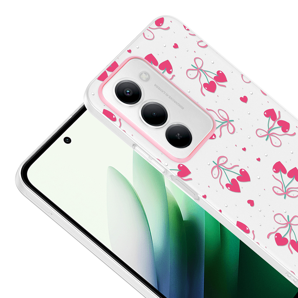 Xiaomi Redmi 15 Uyumlu Kılıf Kamera Korumalı Desenli Zore Klip Kapak - 2