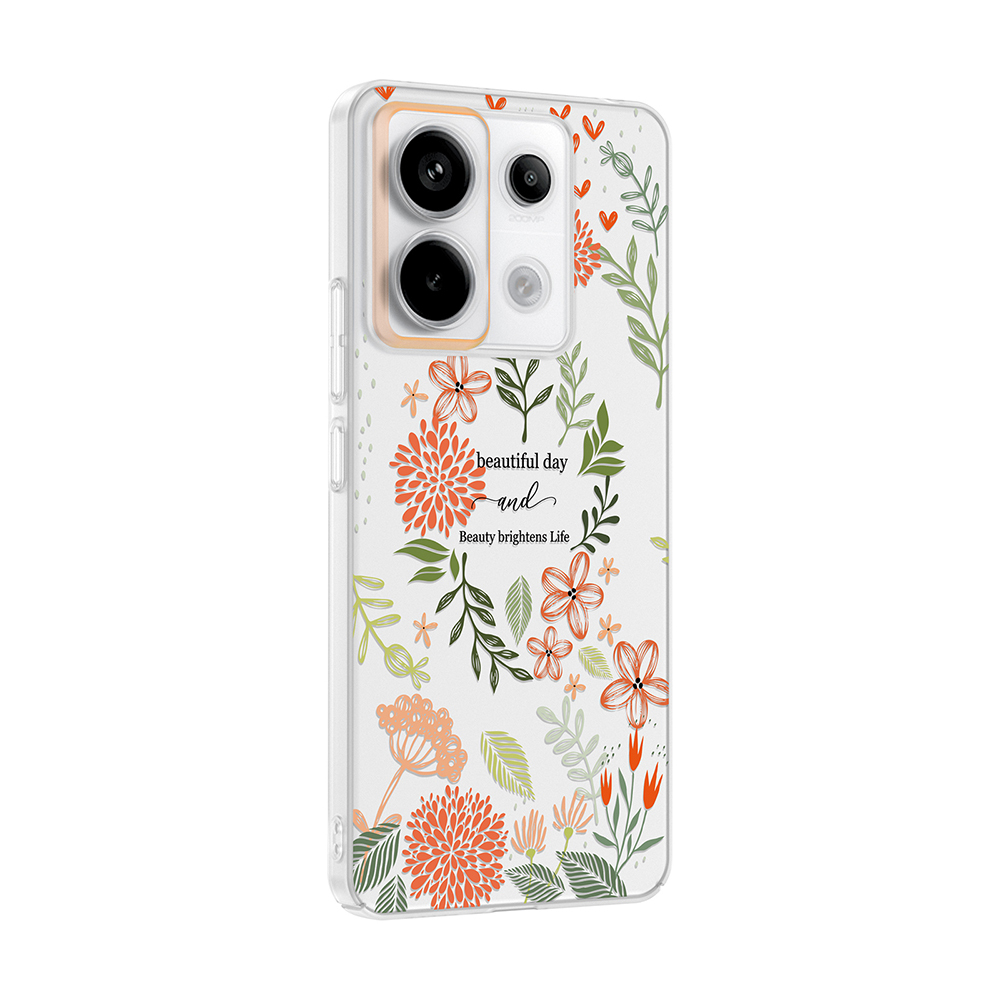 Xiaomi Redmi Note 13 Pro 5G Uyumlu Kılıf Kamera Korumalı Desenli Zore Klip Kapak - 1