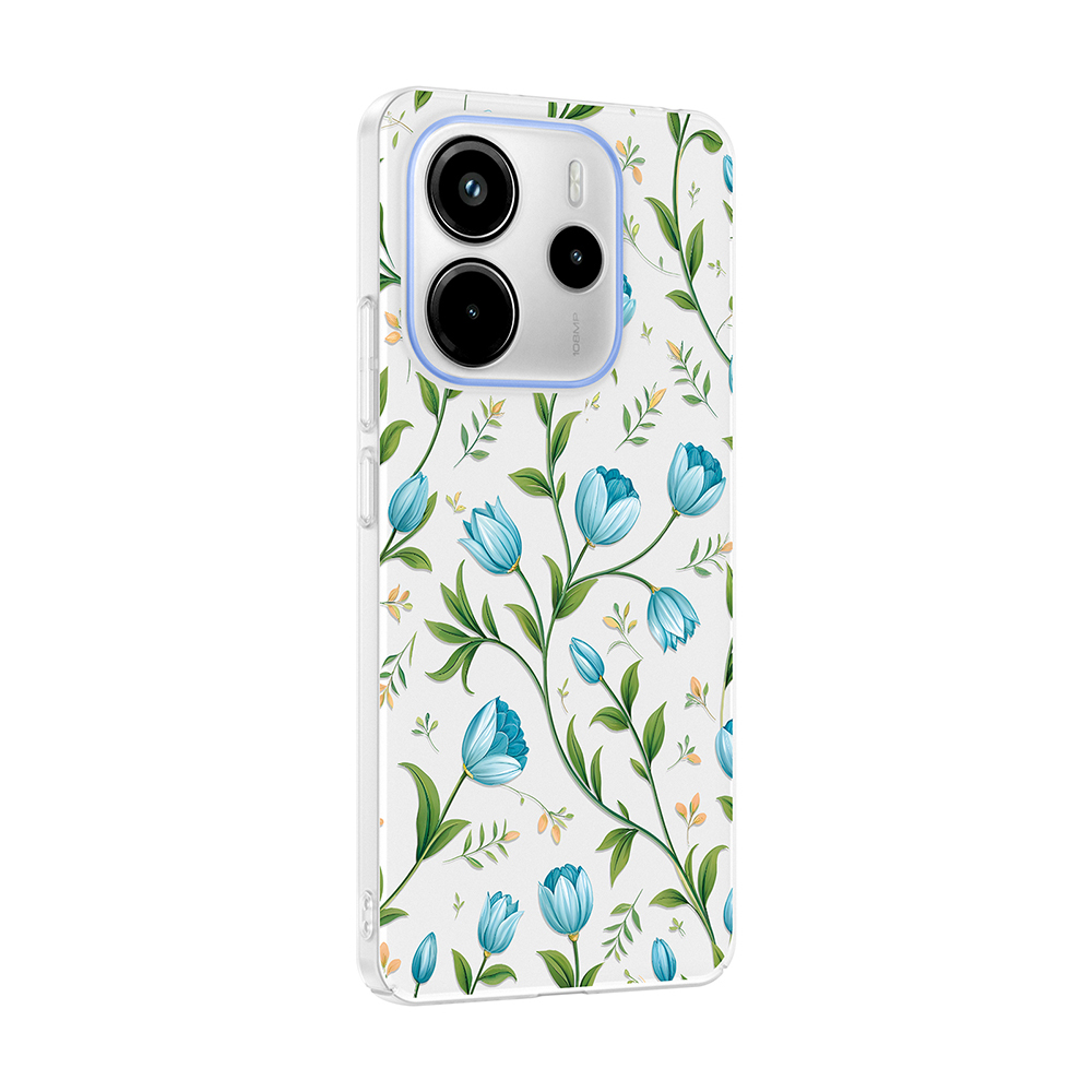 Xiaomi Redmi Note 14 4G Uyumlu Kılıf Kamera Korumalı Desenli Zore Klip Kapak - 1