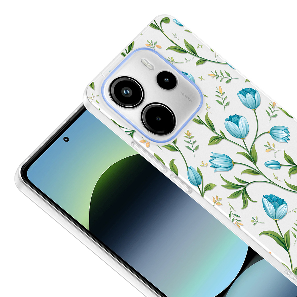 Xiaomi Redmi Note 14 4G Uyumlu Kılıf Kamera Korumalı Desenli Zore Klip Kapak - 2