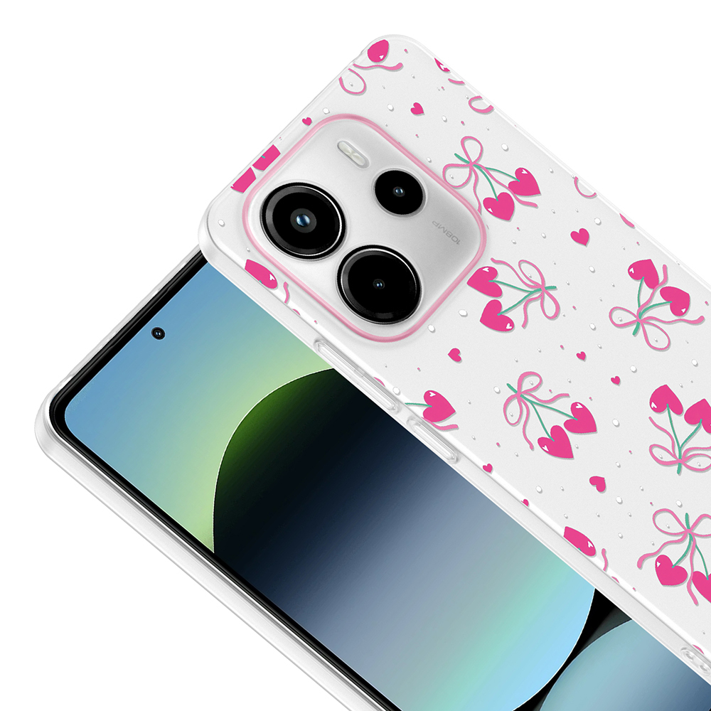Xiaomi Redmi Note 14 4G Uyumlu Kılıf Kamera Korumalı Desenli Zore Klip Kapak - 2