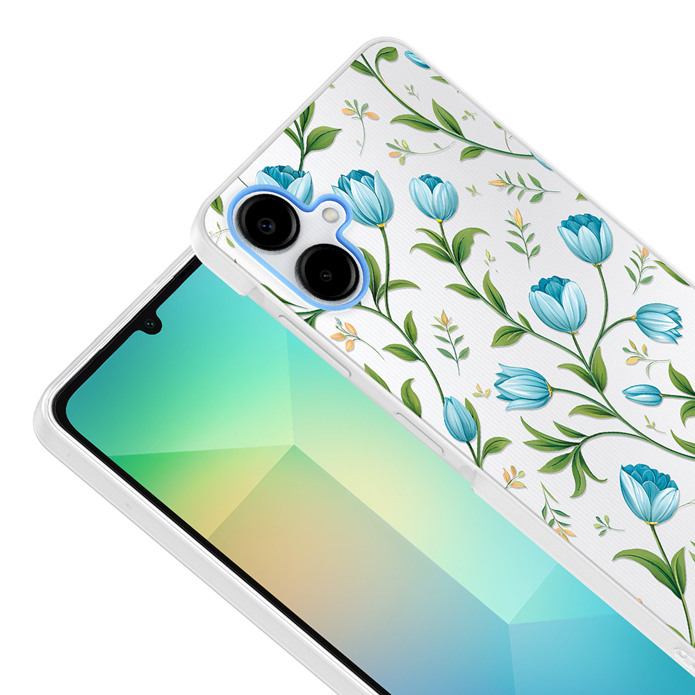 Samsung Galaxy A07 Uyumlu Kılıf Kamera Korumalı Desenli Zore Klip Kapak - 2
