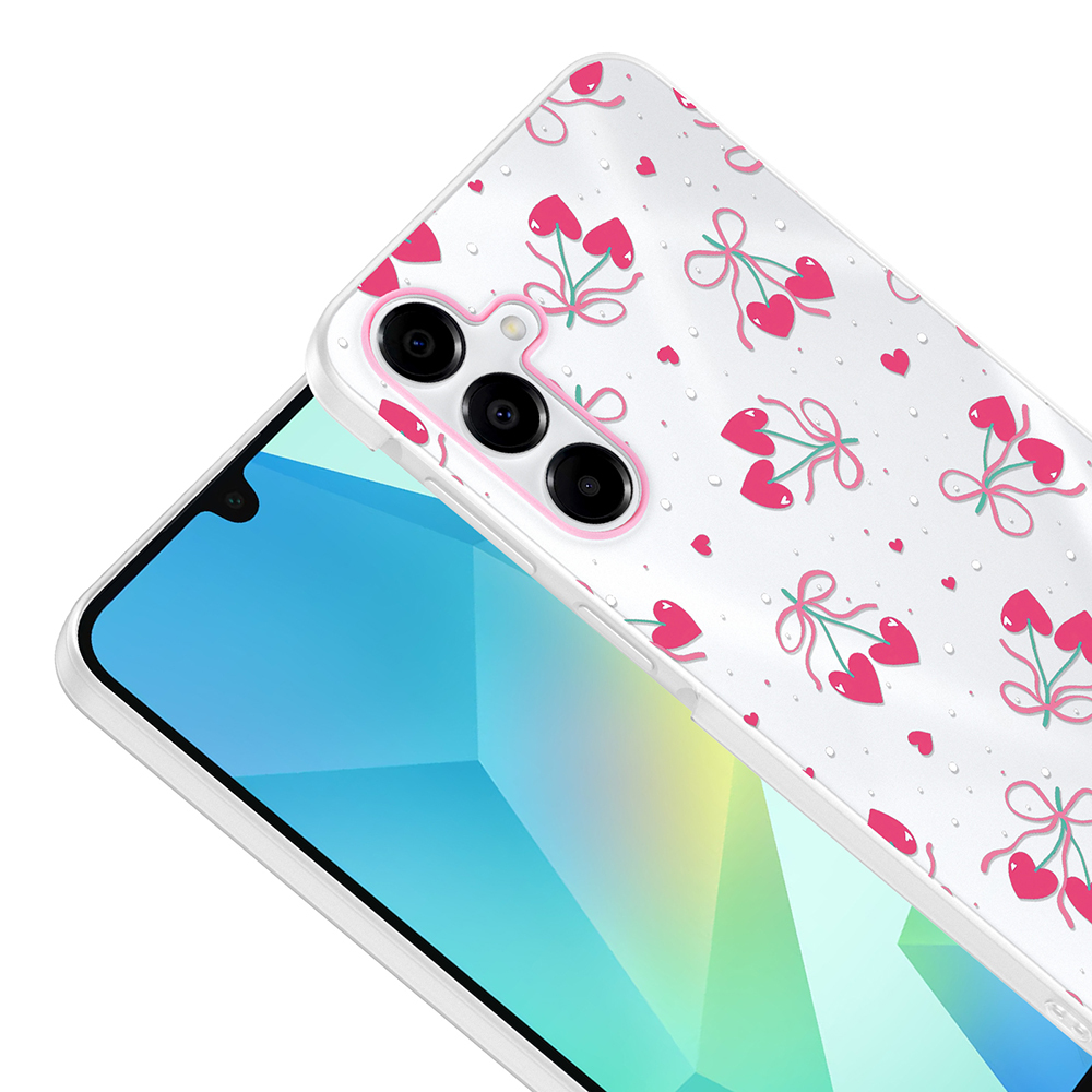 Samsung Galaxy A17 Uyumlu Kılıf Kamera Korumalı Desenli Zore Klip Kapak - 2