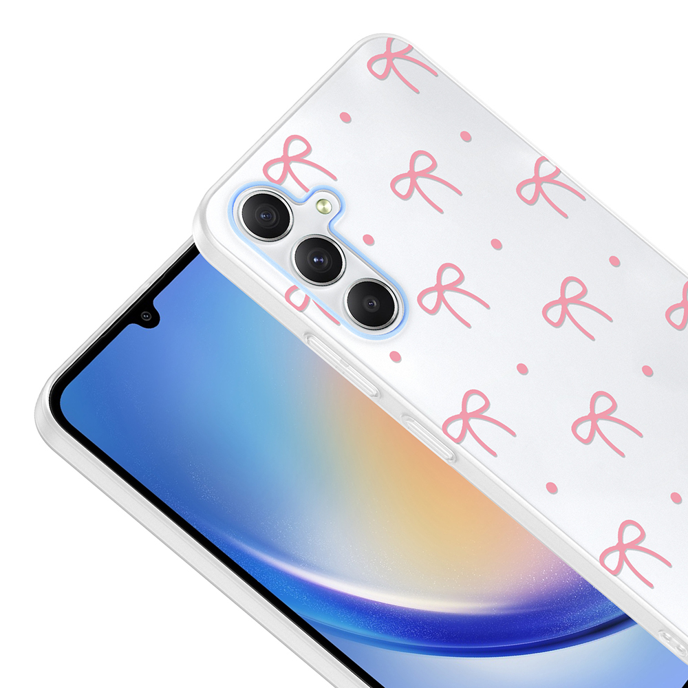 Samsung Galaxy A24 Uyumlu Kılıf Kamera Korumalı Desenli Zore Klip Kapak - 2