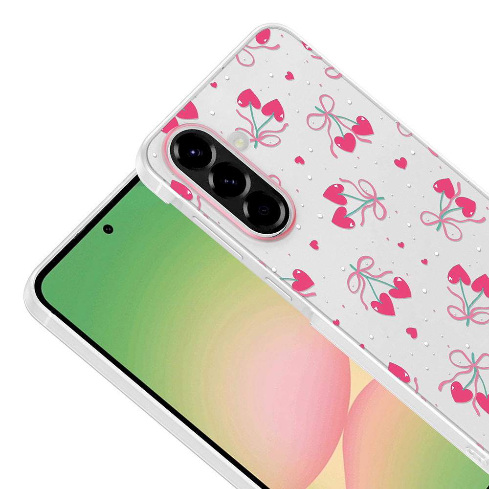 Samsung Galaxy A57 Uyumlu Kılıf Kamera Korumalı Desenli Zore Klip Kapak - 2