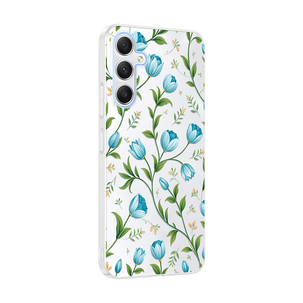Samsung Galaxy S25 FE Uyumlu Kılıf Kamera Korumalı Desenli Zore Klip Kapak - 1