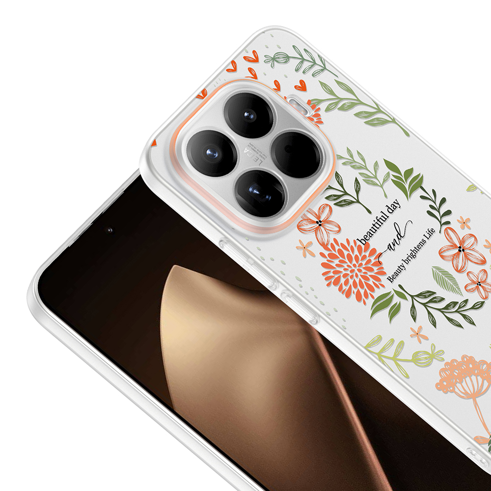 Xiaomi 15T Pro Uyumlu Kılıf Kamera Korumalı Desenli Zore Klip Kapak - 2