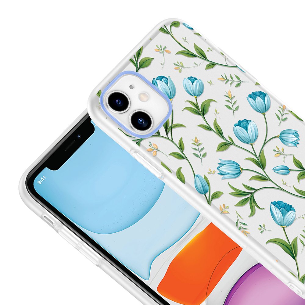 Apple iPhone 11 Uyumlu Kılıf Kamera Korumalı Desenli Zore Klip Kapak - 2