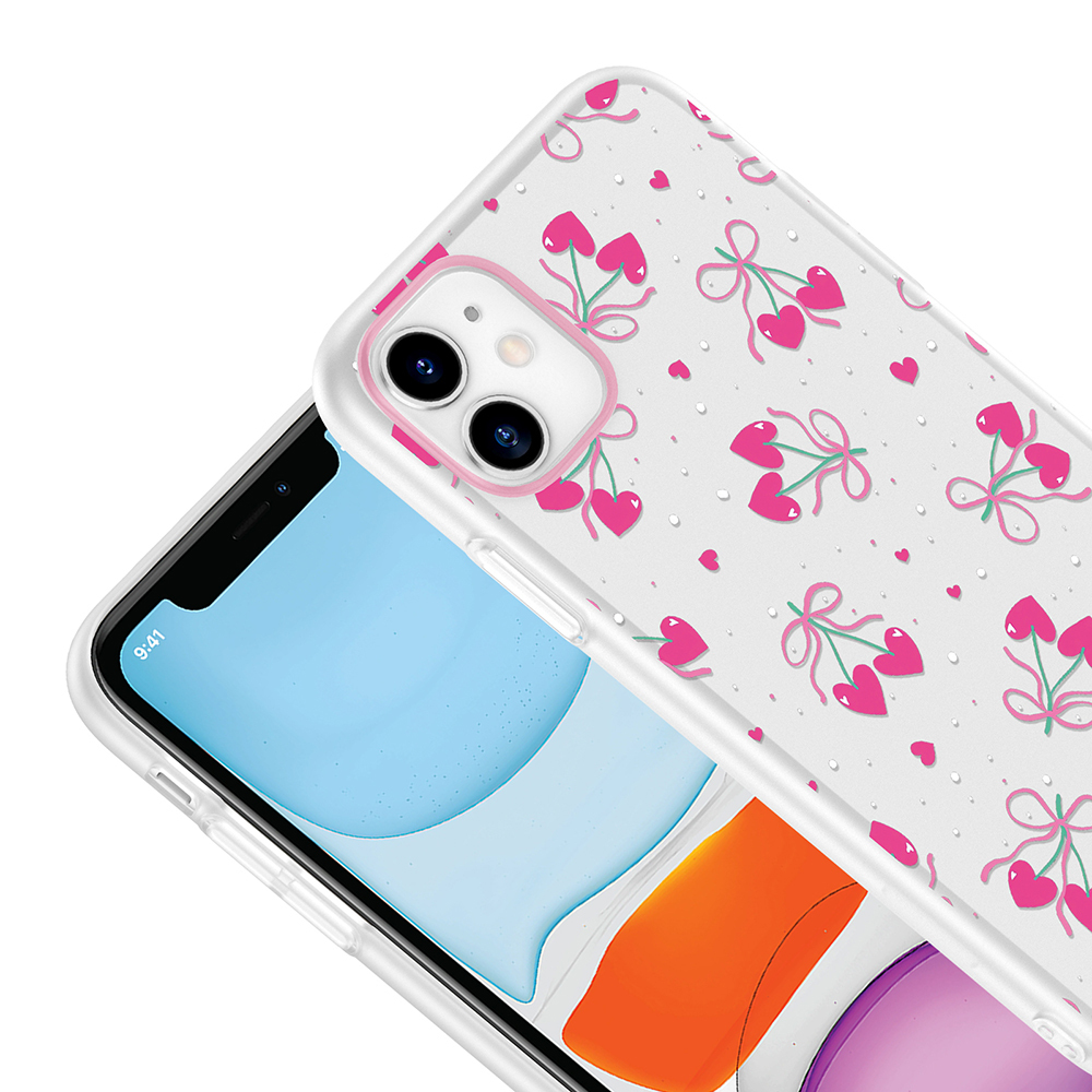 Apple iPhone 11 Uyumlu Kılıf Kamera Korumalı Desenli Zore Klip Kapak - 2
