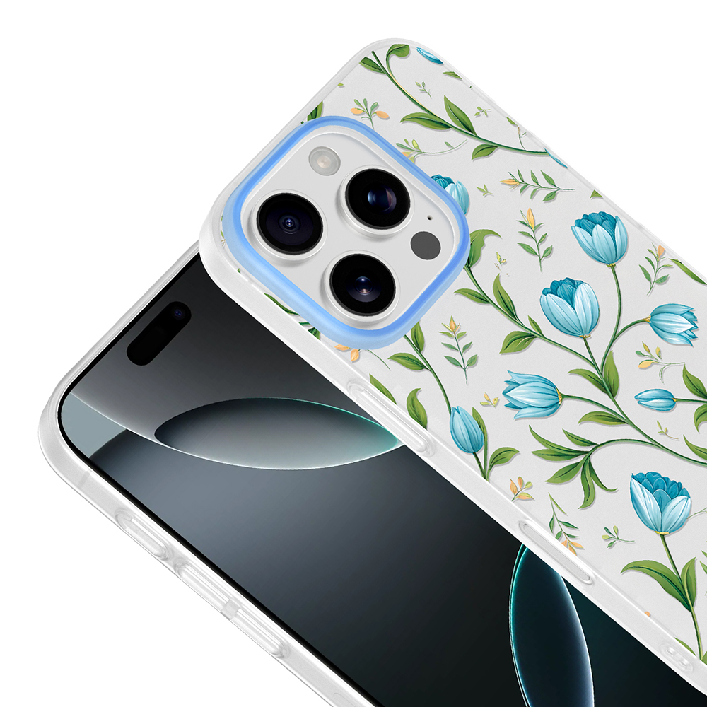 Apple iPhone 16 Pro Uyumlu Kılıf Kamera Korumalı Desenli Zore Klip Kapak - 2