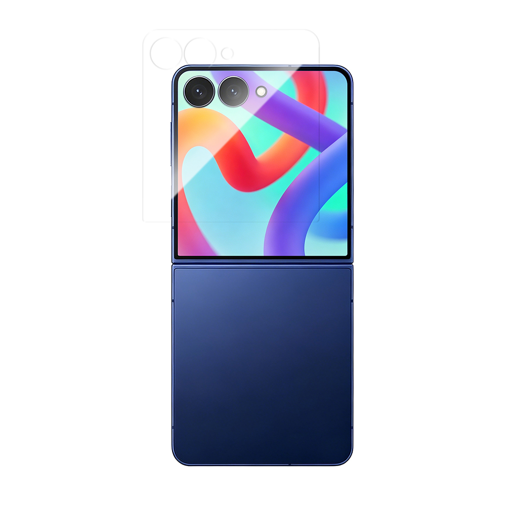 Samsung Galaxy Z Flip 7 Uyumlu Mohseven Sapphire Coating 2.5D HD Temperli Cam Ekran Koruyucu - 1