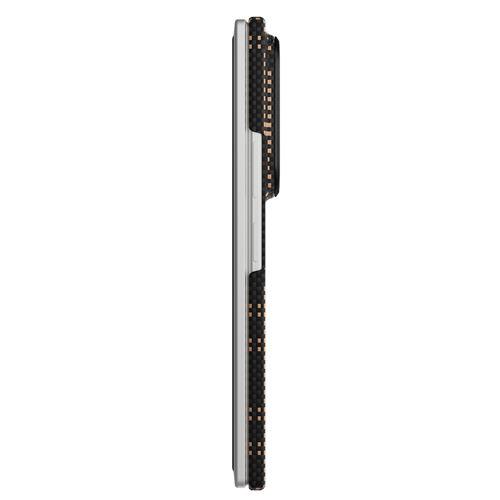 Galaxy Z Fold 8 Ultra Kılıf M-safe Şarj Özellikli Raptic Aramid SkinPro Serisi Karbon Kapak - 1