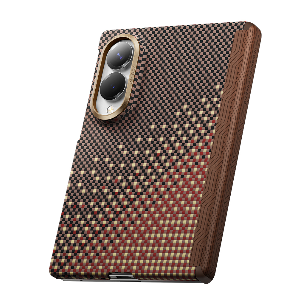 Galaxy Z Fold 8 Kılıf M-safe Şarj Özellikli Raptic Aramid SkinPro Serenity Serisi Kapak - 1