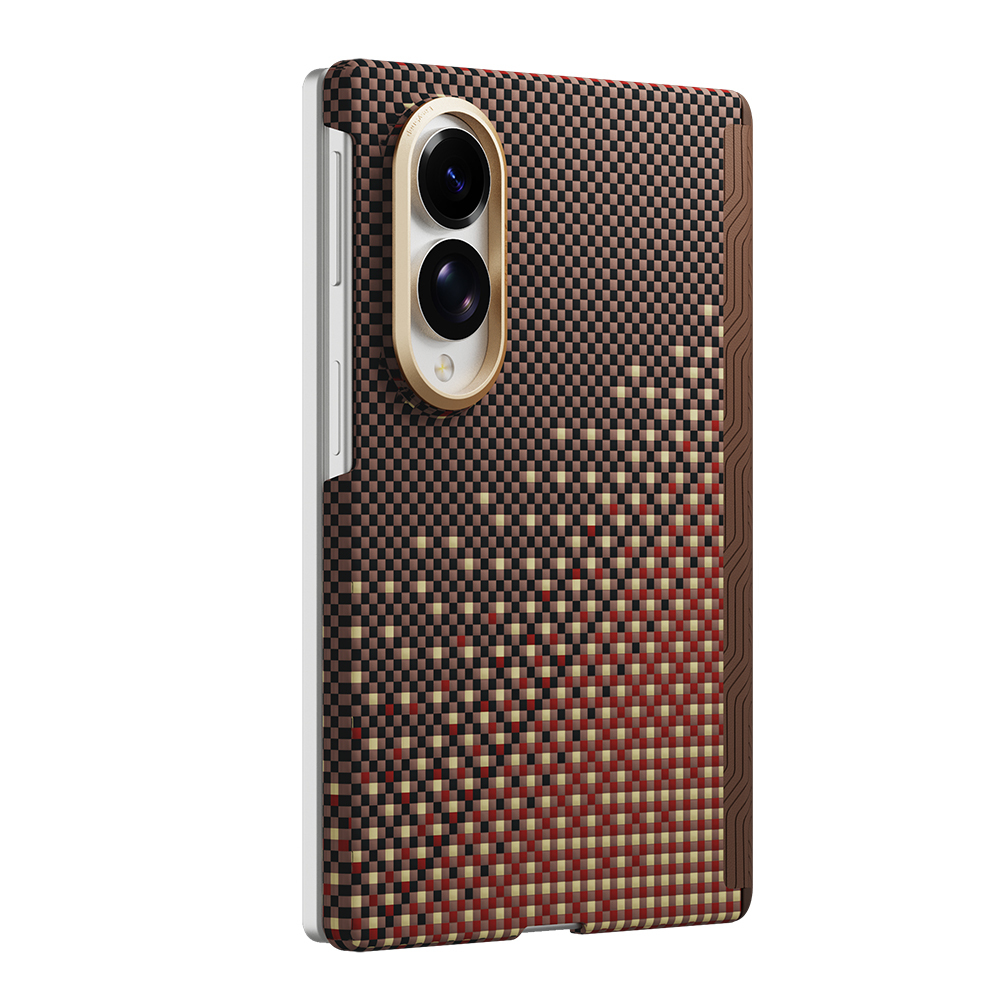 Galaxy Z Fold 8 Kılıf M-safe Şarj Özellikli Raptic Aramid SkinPro Serenity Serisi Kapak - 2